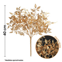 Art.4971 Ramo Follaje Color Mate 40cm 1pz