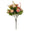 Fantasías Miguel Art.5030 Planta Con Flor Rosa Fina x5 33cm 1pz Crema/Rosa