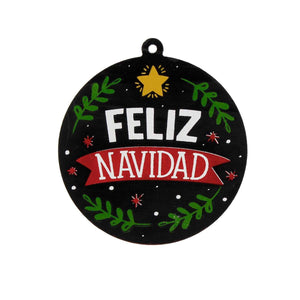 Art.5077 Esfera Navidad Negro