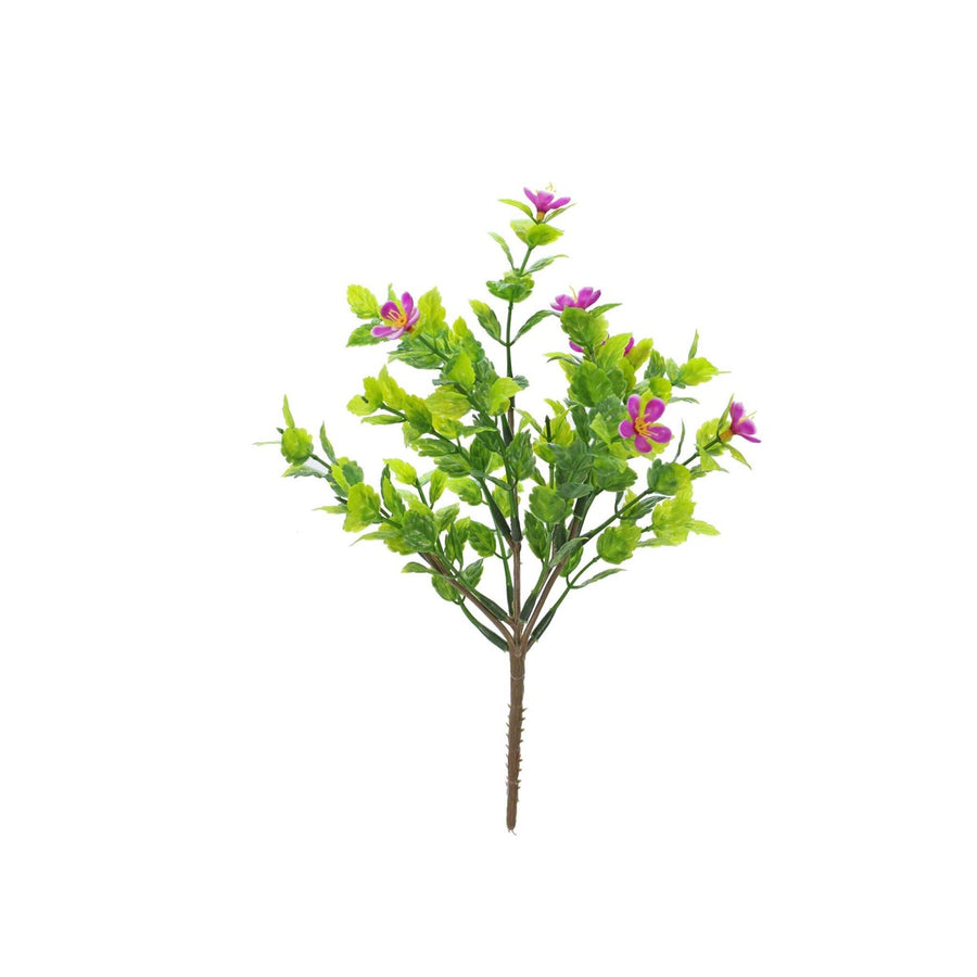 Art.5153 Follaje Con Flor x4
