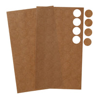 Art.5462 Calcomanía kraft Circular