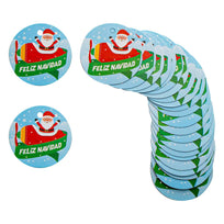 Art.5797 Tarjeta Redonda Navidad