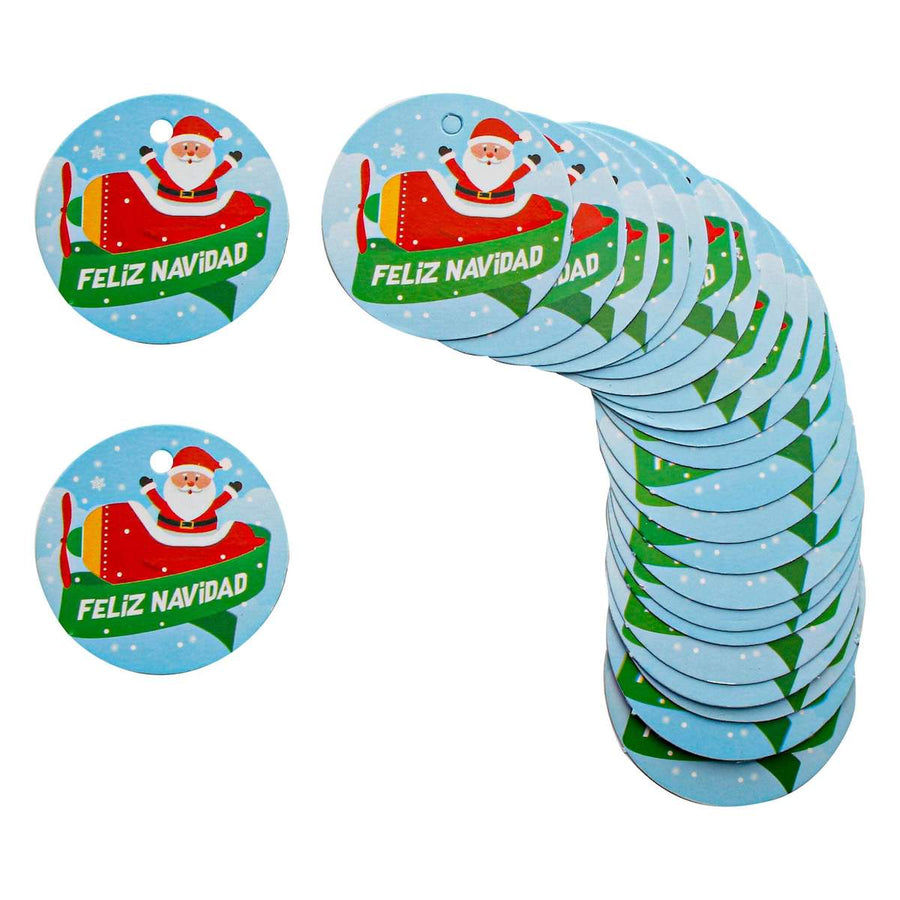 Art.5797 Tarjeta Redonda Navidad