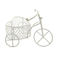 Art.6352 Triciclo De Alambre Con Canastita