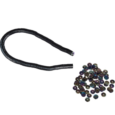 Fantasías Miguel Art.6695 Lentejuela Cazuela Hilada Extra 6mm 1000pz