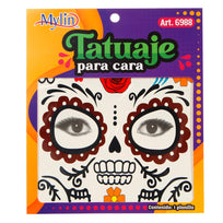 Art.6988 Tatuaje Para Cara