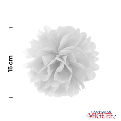 Fantasías Miguel Art.7107 Adorno De Papel Flor 15cm 3pz