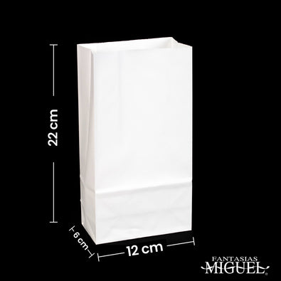 Fantasías Miguel Art.7614 Bolsa De Papel Colores 22x12x6cm 12pz