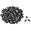 Fantasías Miguel Art.7799 Piedra Acrílica Navette Con Perforación 7x15mm 100pz Negro