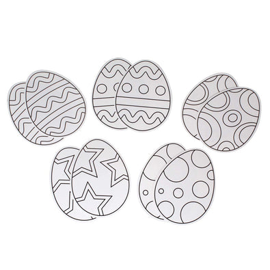 Fantasías Miguel Art.8615 Huevos Para Decorar 12x9cm 10pz