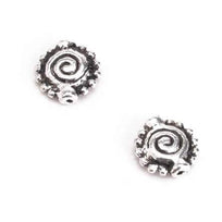 Art.8738 Cuenta Fundida Fina Redonda En Espiral