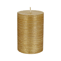 Art.9453 Vela Decorada Metal 10x6.8cm 1pz