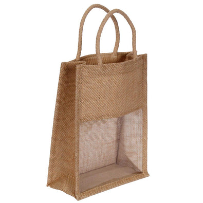 Fantasías Miguel Art.967 Bolsa De Yute Ventana 27.5x21x10cm    (Aprox) 1pz