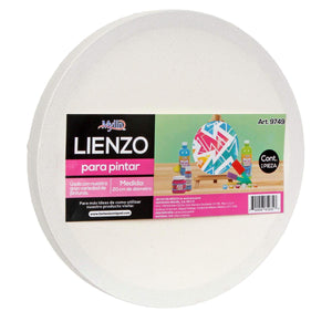 Art.9749 Lienzo Redondo 20x20x2cm 1pz