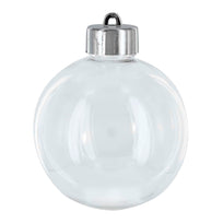 Art.9844 Esfera Transparente 80mm 4pz