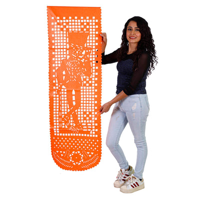 Fantasías Miguel Art.9955 Mantel De Papel Picado 1.4mx44cm 2pz