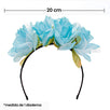 Fantasías Miguel Art.9985 Diadema Flores 20cm 1pz