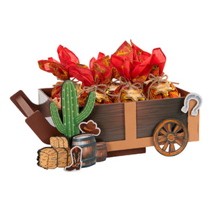 Carrito Botanero Vaquero Con Paliacate