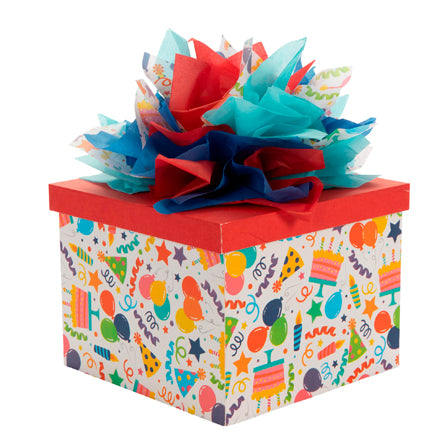 Caja De Regalo Con Papel China