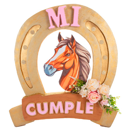 Letrero Mi Cumple Fiesta Vaquera