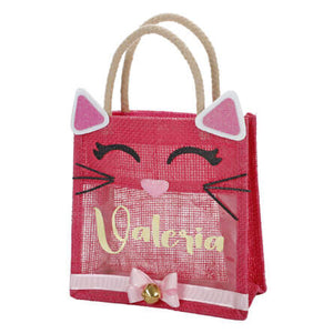 Bolsa De Yute Gatito