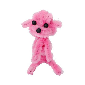 Perrito De Chenille Rosa