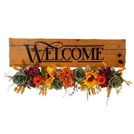 Letrero Welcome Otoño
