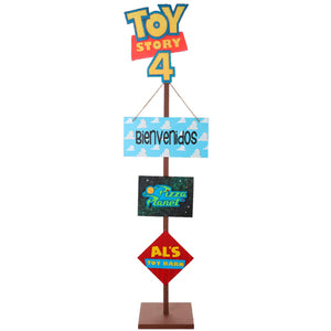 Letrero Bienvenidos Fiesta