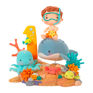 Niño En Playa Con Fomi Moldeable