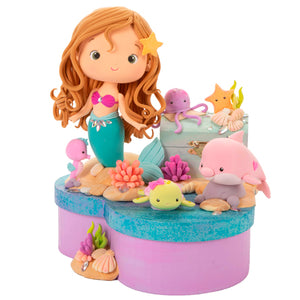 Caja Corazón Sirena Cofre