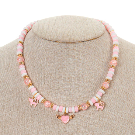 Collar Rosa Gatitos