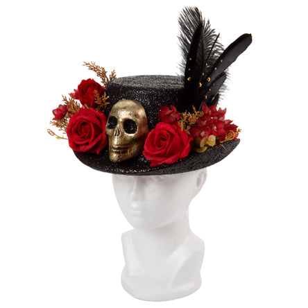Sombrero Catrín Con Cráneo