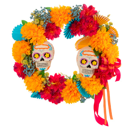 Corona De Cempasúchil Multicolor