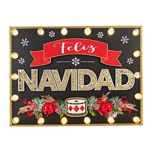 Letrero Navidad Con Focos