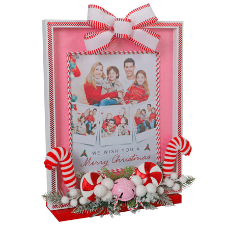 Portarretrato Navideño Caramelos