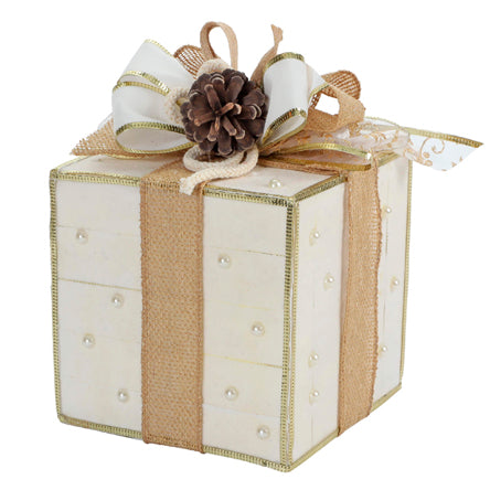 Regalo Navideño Marfil-Oro