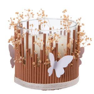 Vela Con Mariposas