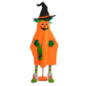 Niño Calabaza Con Sombrero