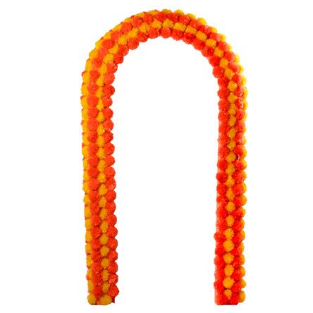 Arco De Flores Naranja
