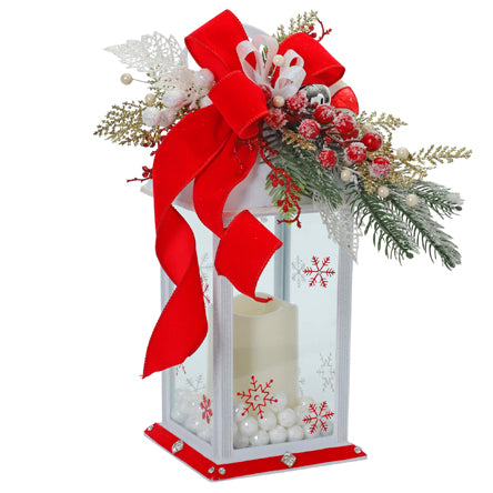 Quinque Navideño Moño Rojo