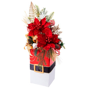 Arreglo Navideño Cinturón De Santa