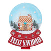 Fantasías Miguel Clave:LZ132 Adorno Esfera Feliz Navidad