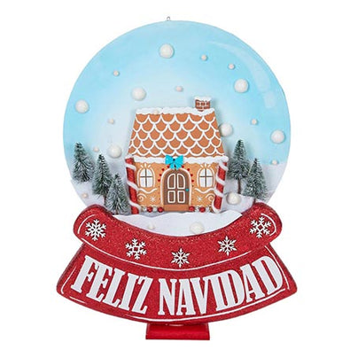 Fantasías Miguel Clave:LZ132 Adorno Esfera Feliz Navidad