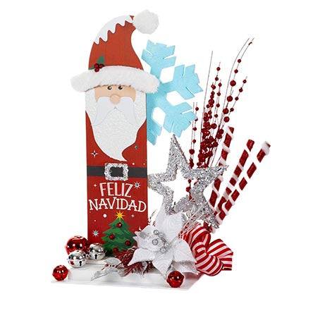 Adorno Santa Navidad