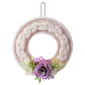 Corona Para Colgar De Macrame