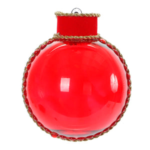 Esfera Navideña Roja