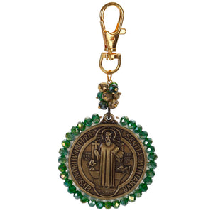 Llavero De San Benito Con Rondel