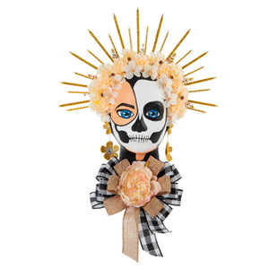 Busto Catrina Marfil-Oro