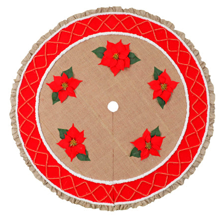 Pie De Árbol Navideño Nochebuenas