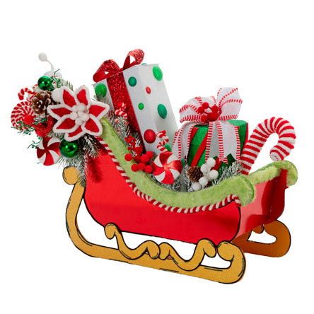 Trineo Navideño Con Regalos